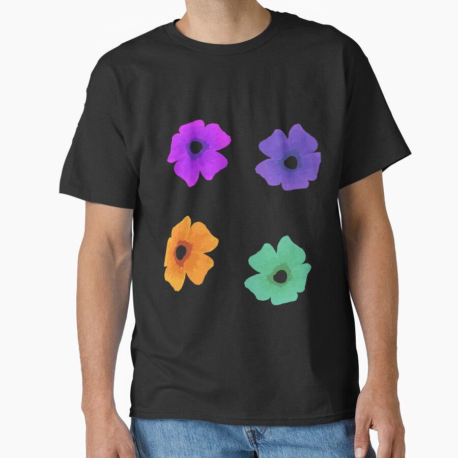 Bib Flower-Aesthetic colorful Bib flower art by looklock T-Shirts, Hoodie, Sweatshirt | BlankRebels.com (Image 1)