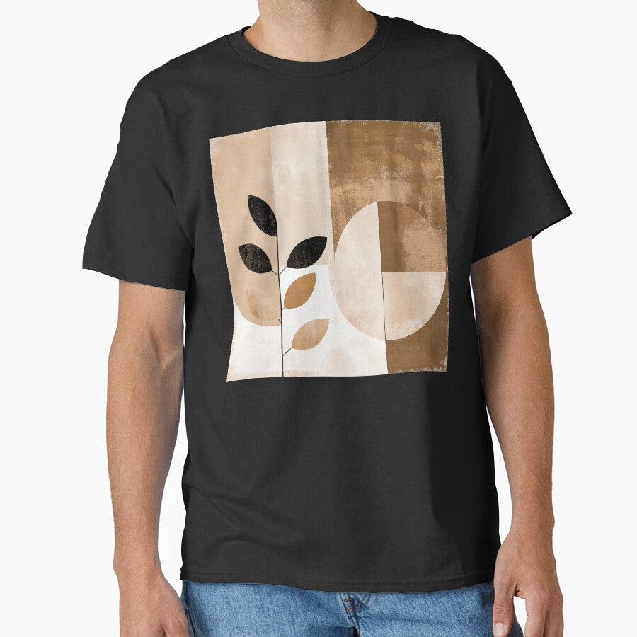 Boho Geometric Abstract Shapes In Rich Sepia-Tones by DEC02 T-Shirts, Hoodie, Sweatshirt | BlankRebels.com (Image 1)