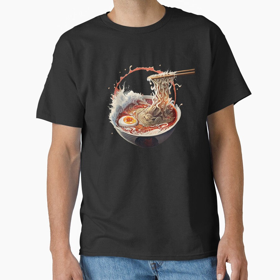 "Savor the Flavor: Artistic Ramen Delight" by DesignHeaven24 T-Shirts, Hoodie, Sweatshirt | BlankRebels.com (Image 1)