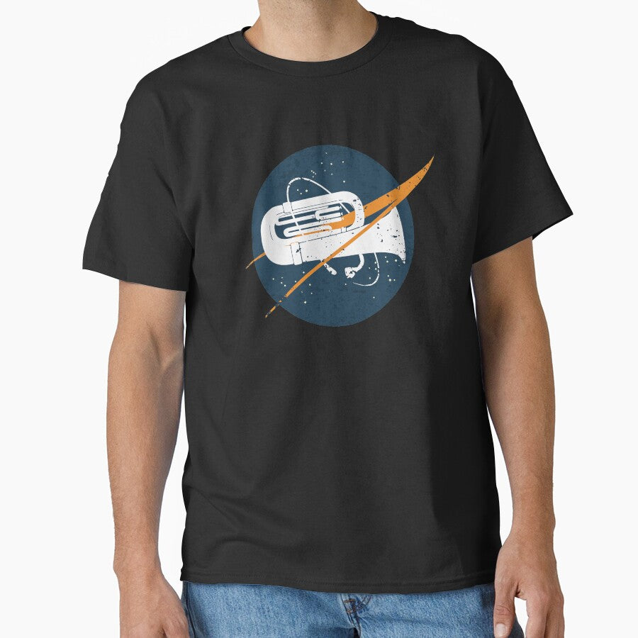 Tuba (Space Vintage) by orlumbuspirate T-Shirts, Hoodie, Sweatshirt | BlankRebels.com (Image 1)
