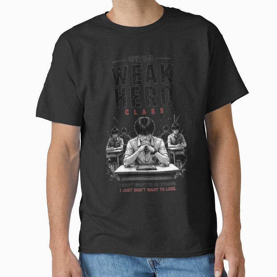 Copy of Weak Hero Class Vintage Anime Streetwear Graphic Tee by novaduman