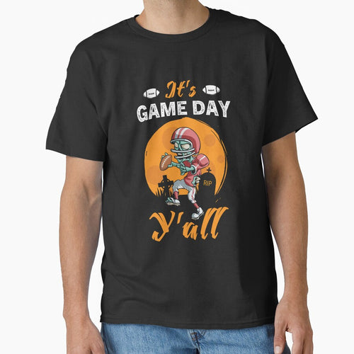 It's Game Day Y'all Football Game Day Vibes Football by JennieBrimery T-Shirts, Hoodie, Sweatshirt (Image 1)