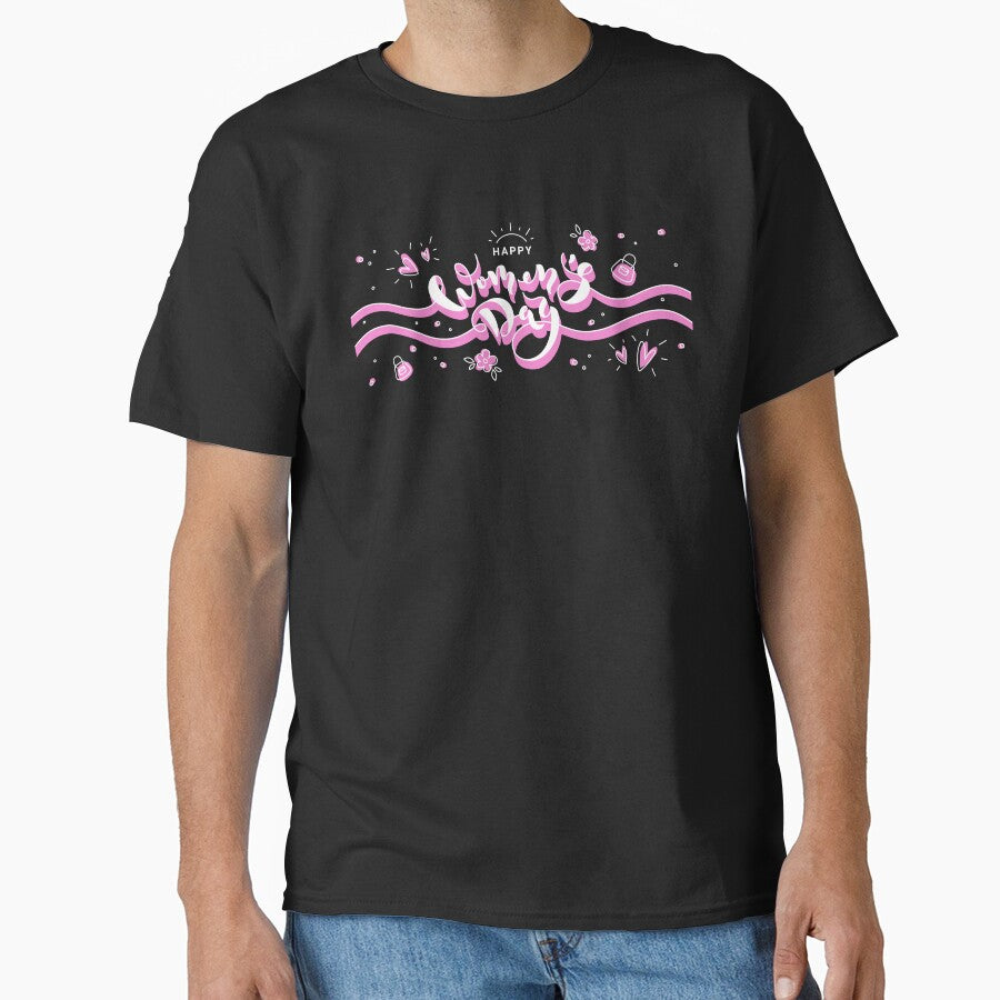 Happy Women's Day Doodle by creative321 T-Shirts, Hoodie, Sweatshirt | BlankRebels.com (Image 1)