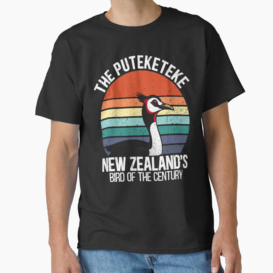 Puteketeke New Zealand's Bird by Dolphin Graphic