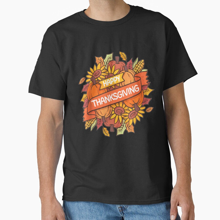 Happy Thanksgiving Turkey Day Gift by harolhaw T-Shirts, Hoodie, Sweatshirt | BlankRebels.com (Image 1)