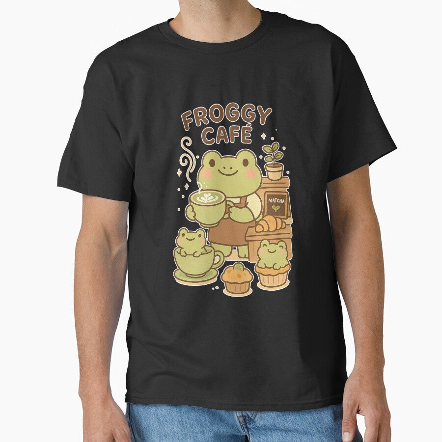 Froggy Café by FBA T-Shirts, Hoodie, Sweatshirt | BlankRebels.com (Image 1)