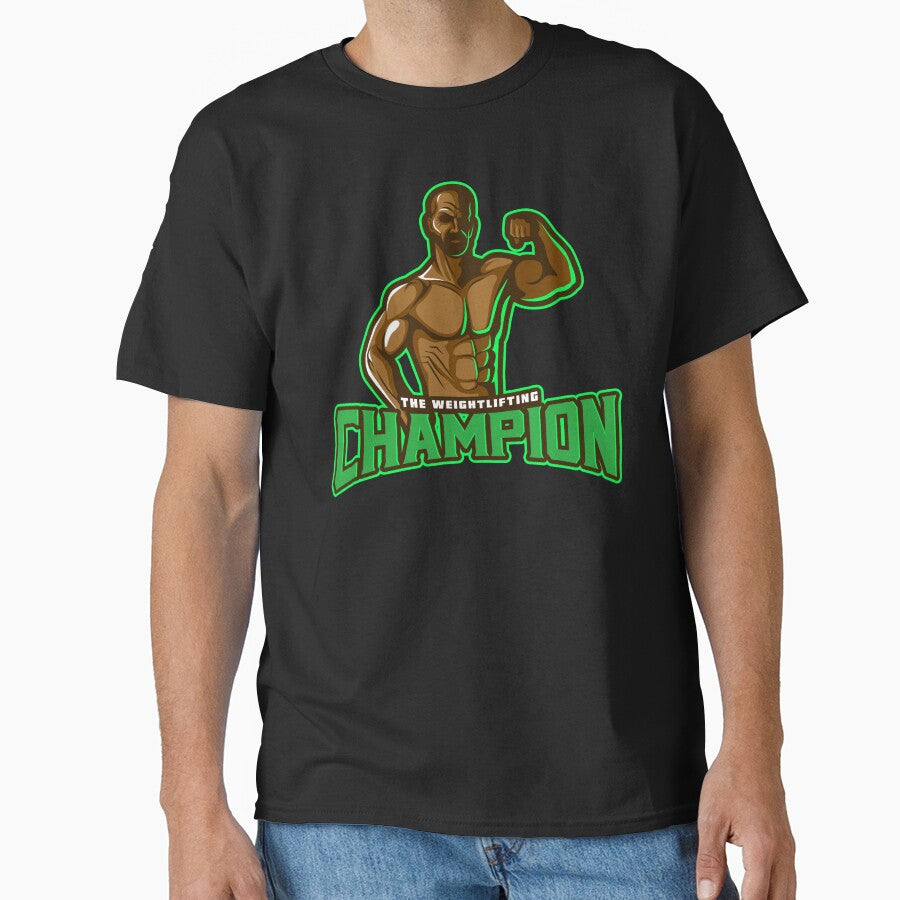 THE WEIGHTLIFTING CHAMPION by MJ96-PRO T-Shirts, Hoodie, Sweatshirt | BlankRebels.com (Image 1)