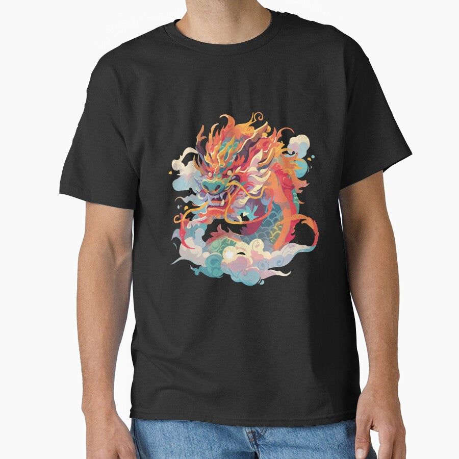 Majestic Chinese Dragon by TurtleDojo T-Shirts, Hoodie, Sweatshirt | BlankRebels.com (Image 1)