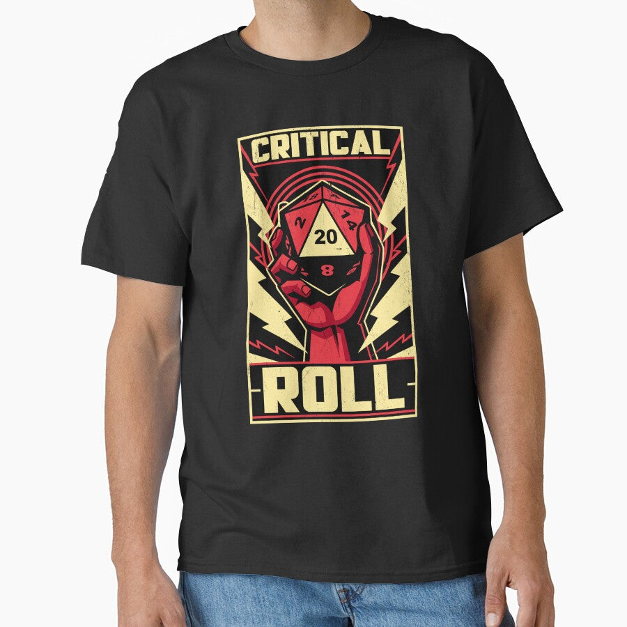 Critical Roll RPG Revolution - Cool Constructivism Poster by Studio Mootant T-Shirts, Hoodie, Sweatshirt (Image 1)