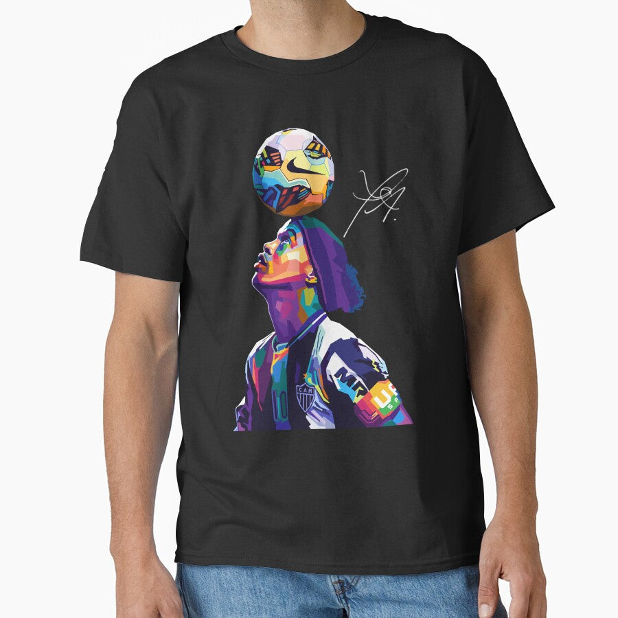 Ronaldinho Wpap Pop Art by SiksisArt