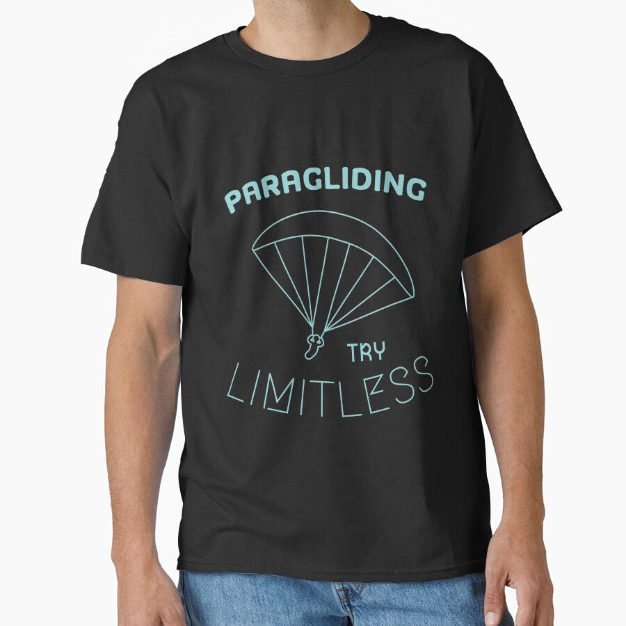 Paragliding - Try limitless by CoolLifeStore T-Shirts, Hoodie, Sweatshirt | BlankRebels.com (Image 1)