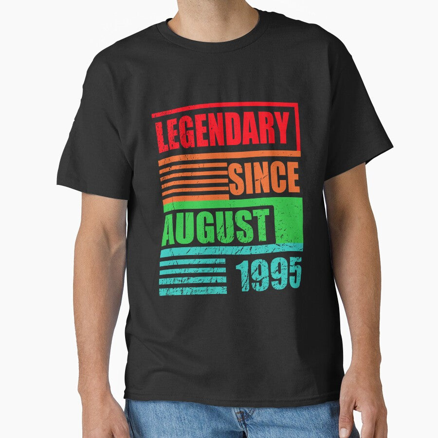 25th birthday legendary since August 1995 by shurikaner T-Shirts, Hoodie, Sweatshirt | BlankRebels.com (Image 1)