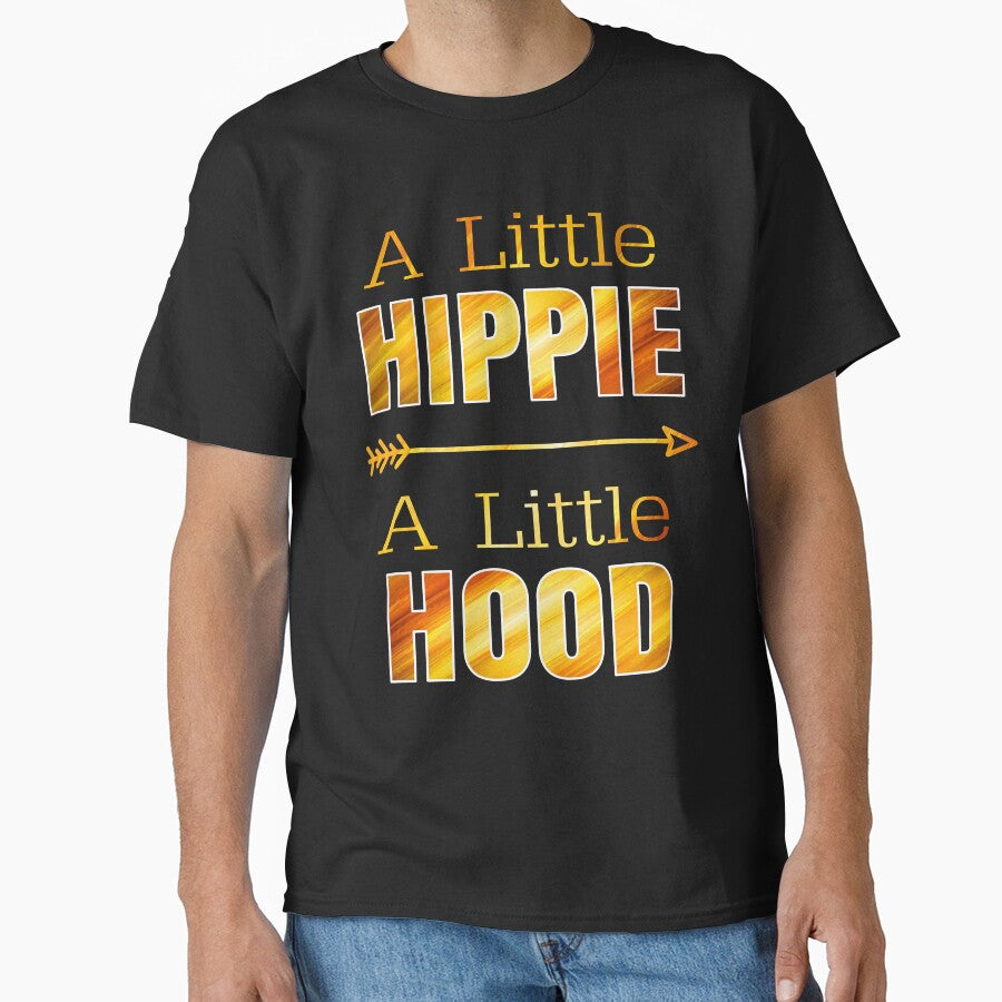 A Little Hippie A Little Hood by HelenKirlin T-Shirts, Hoodie, Sweatshirt | BlankRebels.com (Image 1)