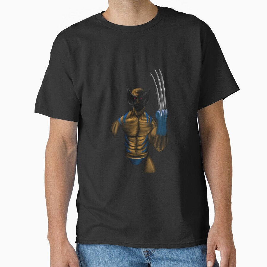 Ultra Blue Aggression (Wolverine) - No background by TheArtOfChaz