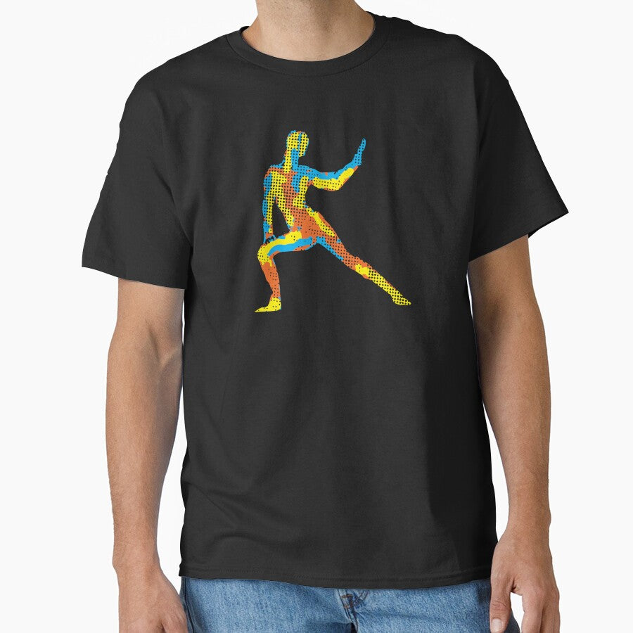 Yoga Pose Modern Colorful T-Shirts, Hoodie, Sweatshirt