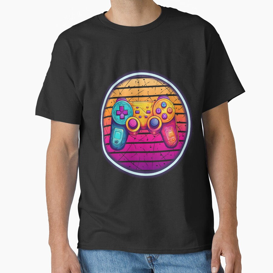 90s Retro Sublimation Gamepad by Oceanicmaster T-Shirts, Hoodie, Sweatshirt | BlankRebels.com (Image 1)