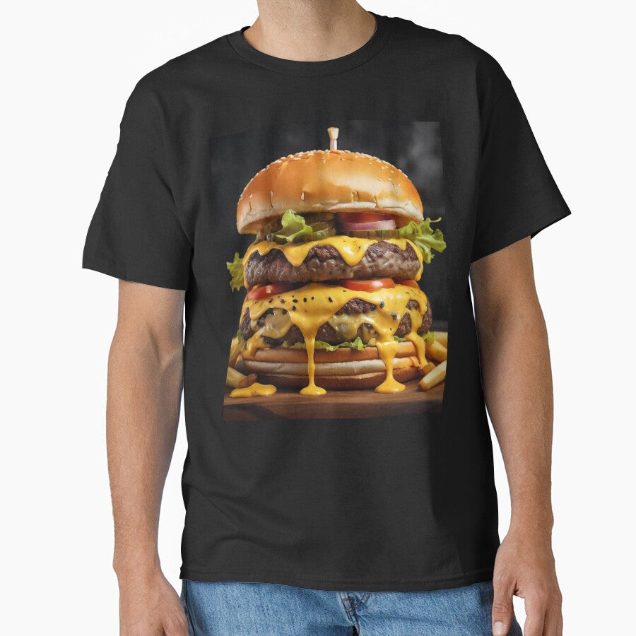 Big Burger by ProfArtStudio T-Shirts, Hoodie, Sweatshirt | BlankRebels.com (Image 1)