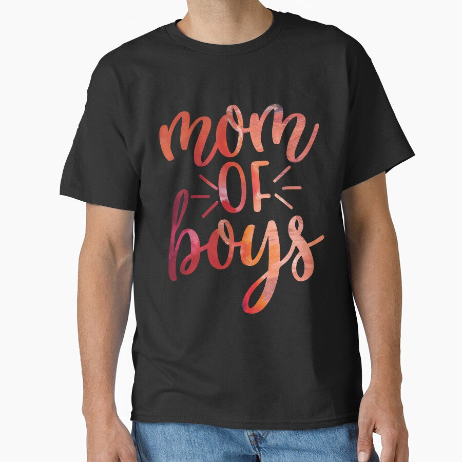 mom of boys, mother's day by lapolonaise T-Shirts, Hoodie, Sweatshirt | BlankRebels.com (Image 1)