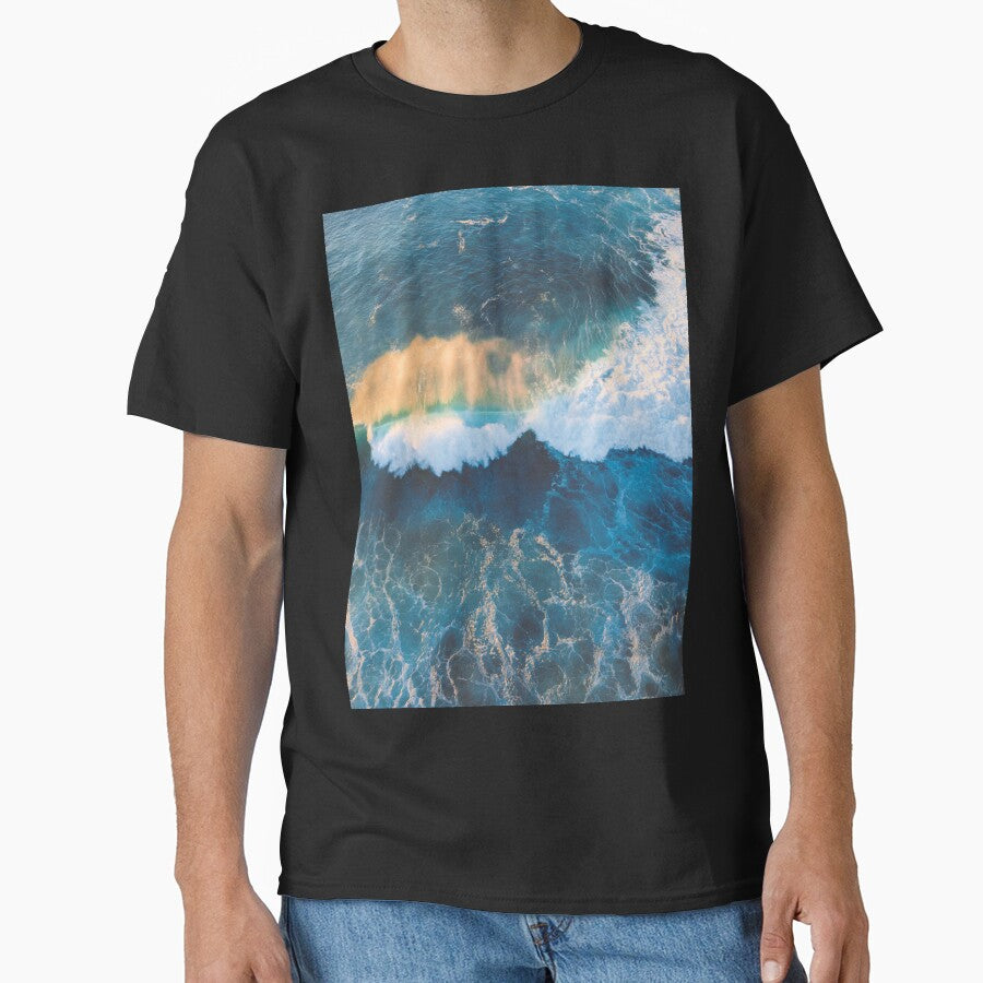 Warm Ocean Waves by stuff-n-stuff T-Shirts, Hoodie, Sweatshirt | BlankRebels.com (Image 1)