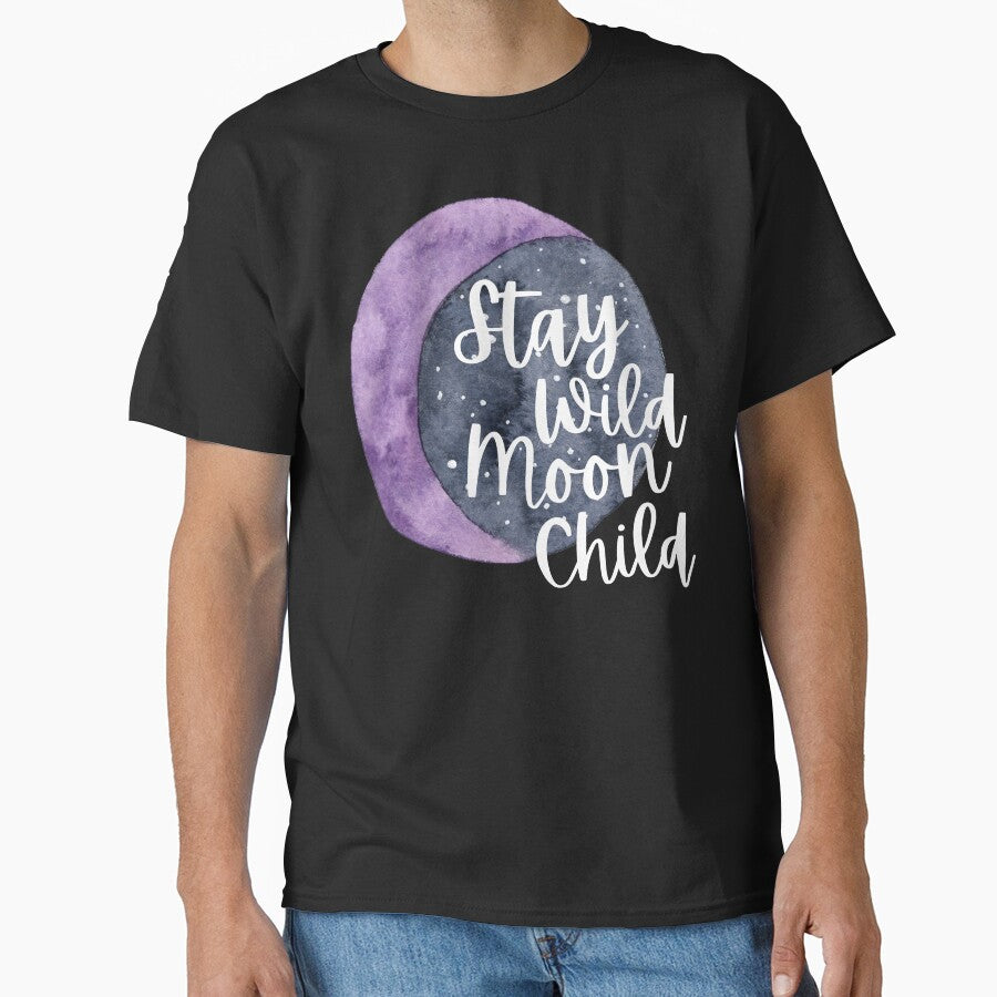 Stay Wild Moon Child by AllTheFaeThings T-Shirts, Hoodie, Sweatshirt | BlankRebels.com (Image 1)