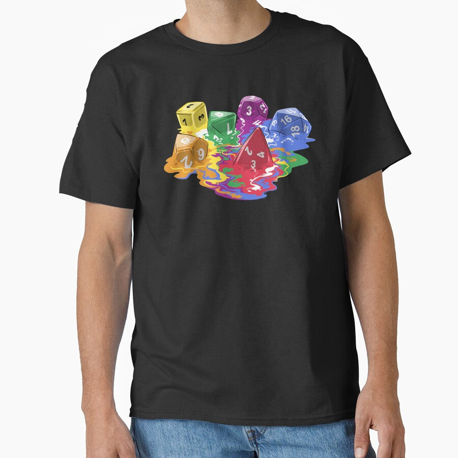 Melting Dice by Zascanauta T-Shirts, Hoodie, Sweatshirt | BlankRebels.com (Image 1)