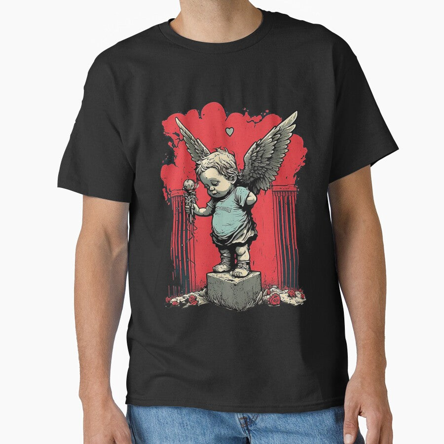 Macabre Gothic Valentines Day Merchandise Dark Cherubs other Darkly Romantic Gift Ideas by Bits-X-Pieces... (Image 1)