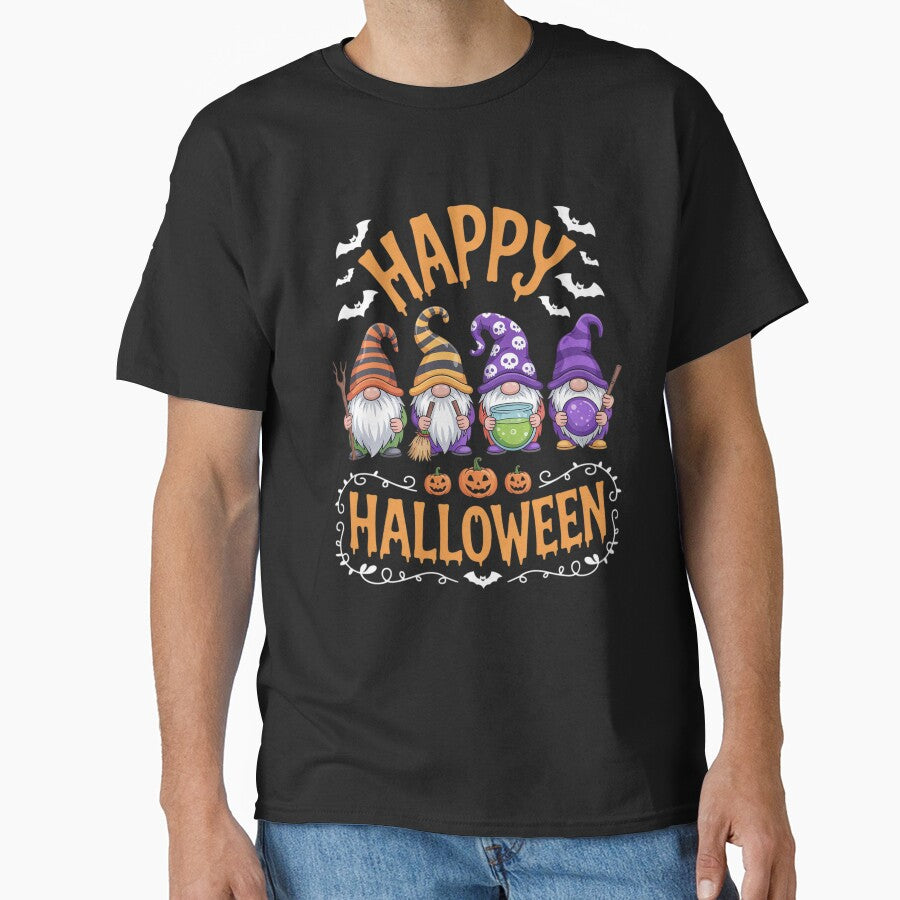 Halloween Gnomes, Happy Halloween by RoyTill0Art T-Shirts, Hoodie, Sweatshirt | BlankRebels.com (Image 1)