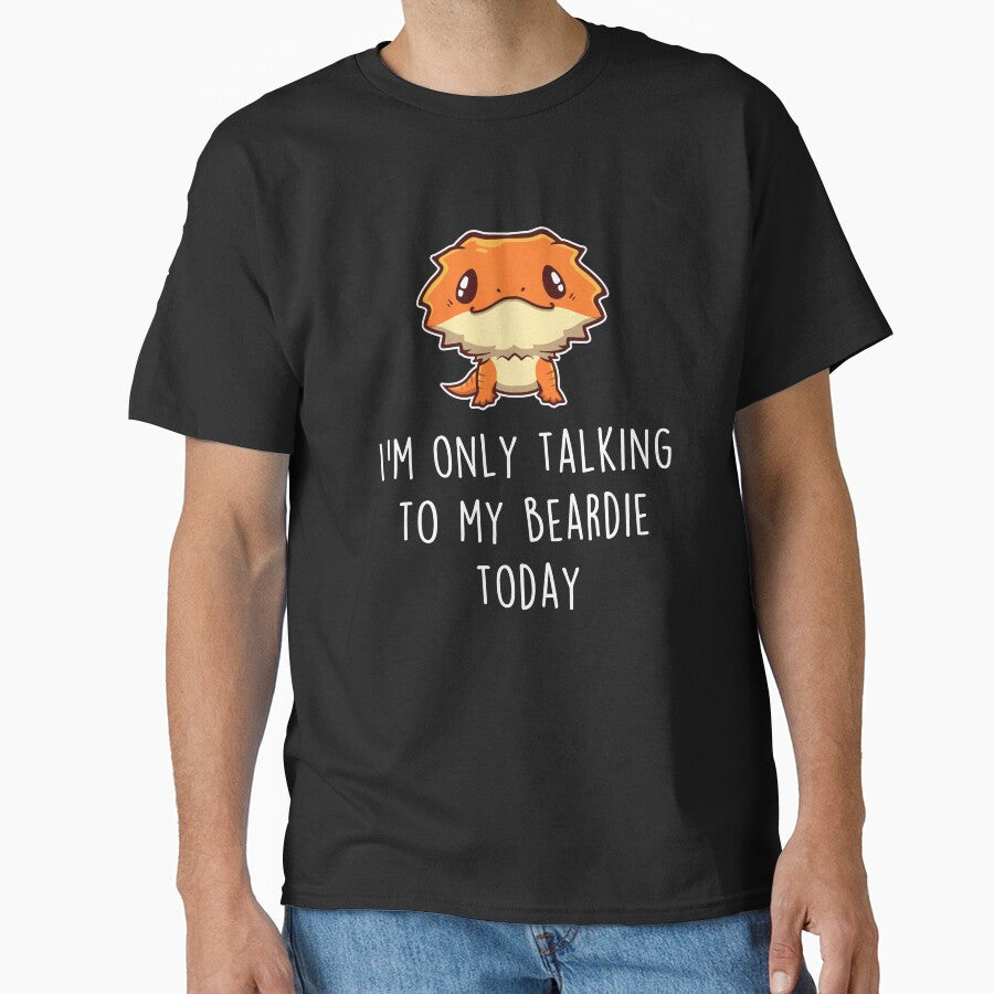 Bearded Dragon Talking To by Clara Hollins T-Shirts, Hoodie, Sweatshirt | BlankRebels.com (Image 1)