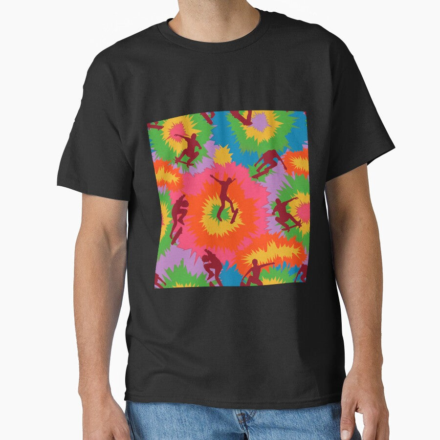 Love Skateboarding Tie Dye by Mnightsa T-Shirts, Hoodie, Sweatshirt | BlankRebels.com (Image 1)