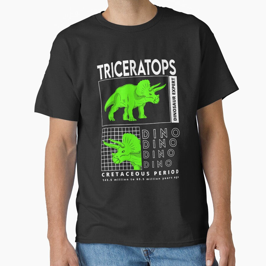 Triceratops Green by Pahlaz T-Shirts, Hoodie, Sweatshirt | BlankRebels.com (Image 1)