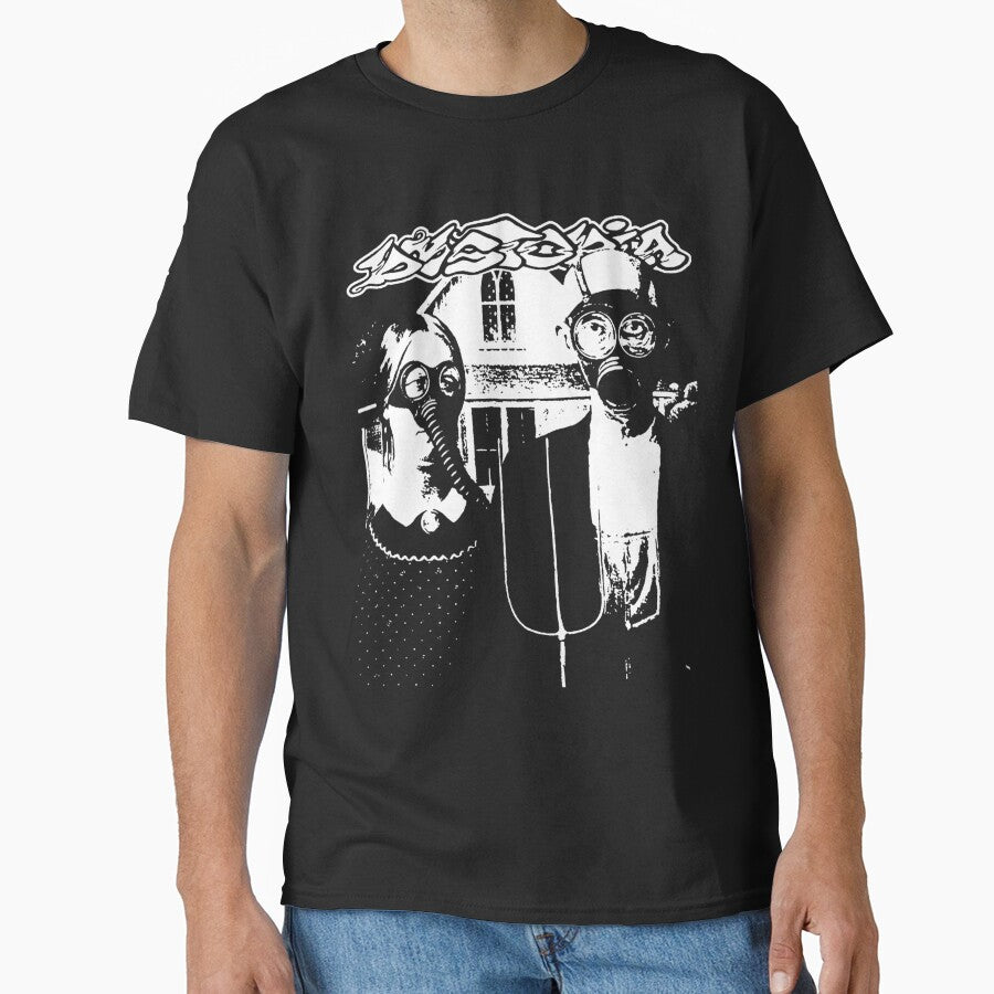 Dystopia Crust Punk Band - American Gothic by GabrielleRey T-Shirts, Hoodie, Sweatshirt | BlankRebels.com (Image 1)