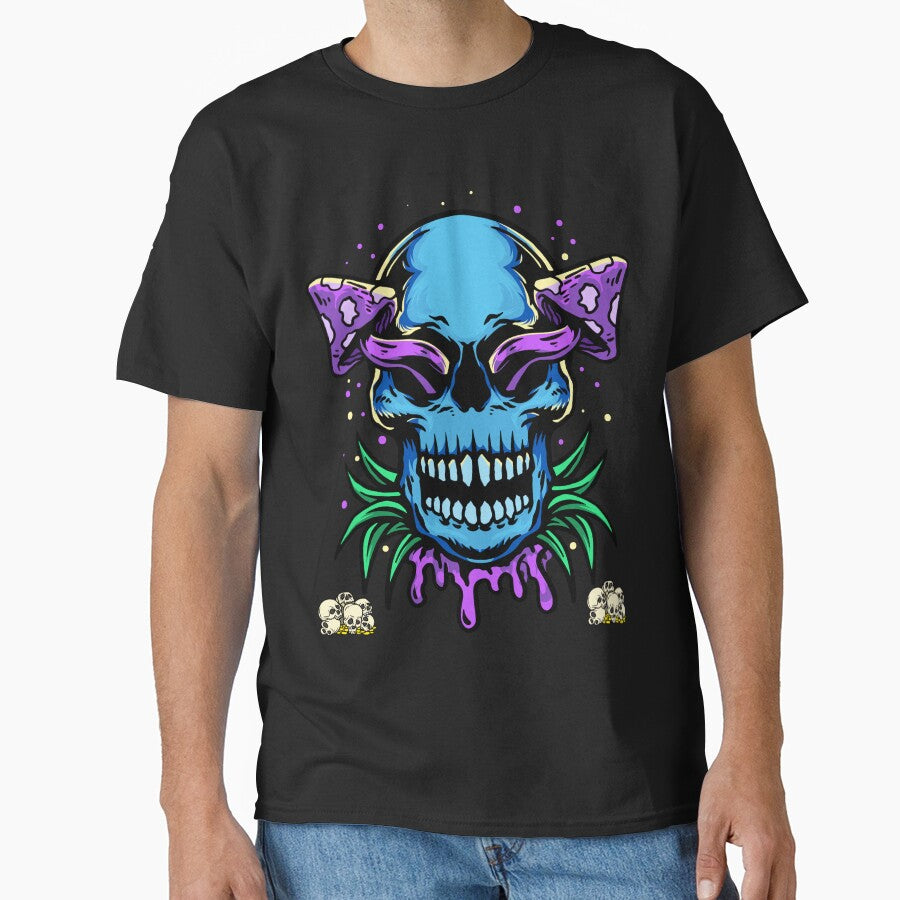 Mushroom skull. by RonelM T-Shirts, Hoodie, Sweatshirt | BlankRebels.com (Image 1)
