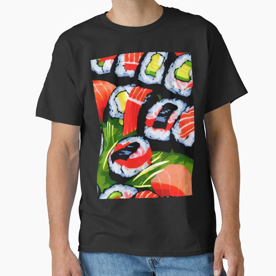 Sushi Lover Japanese Food Sushi Pattern by yelly123