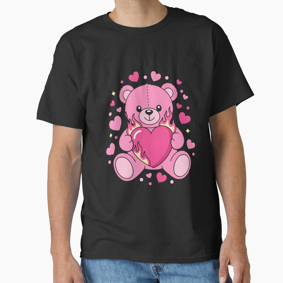 Heart Teddy Bear Valentines Romantic Valentine by KroghDs T-Shirts, Hoodie, Sweatshirt | BlankRebels.com (Image 1)