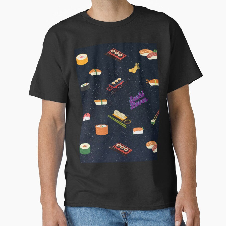 Sushi spacE by eyoginminimal T-Shirts, Hoodie, Sweatshirt | BlankRebels.com (Image 1)