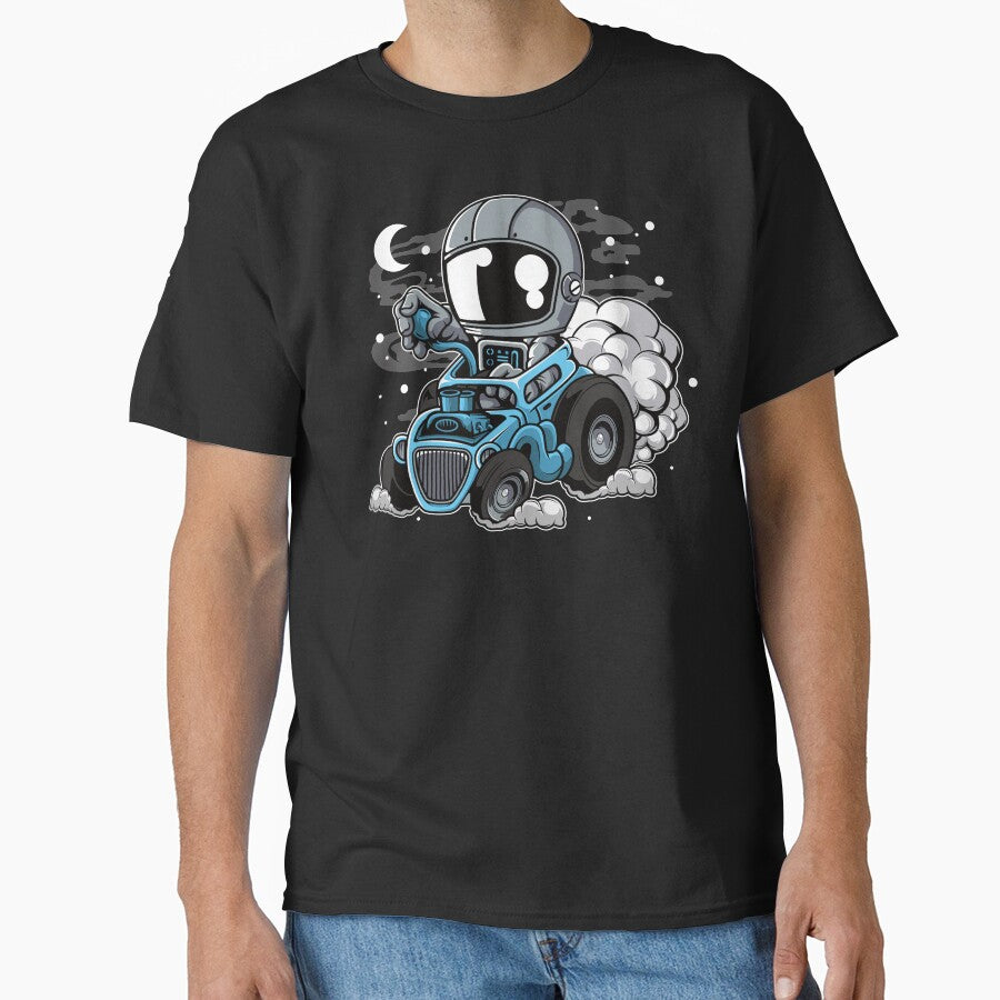 Astronaut Car - Funny Outer Space Lovers by Desteroids T-Shirts, Hoodie, Sweatshirt | BlankRebels.com (Image 1)