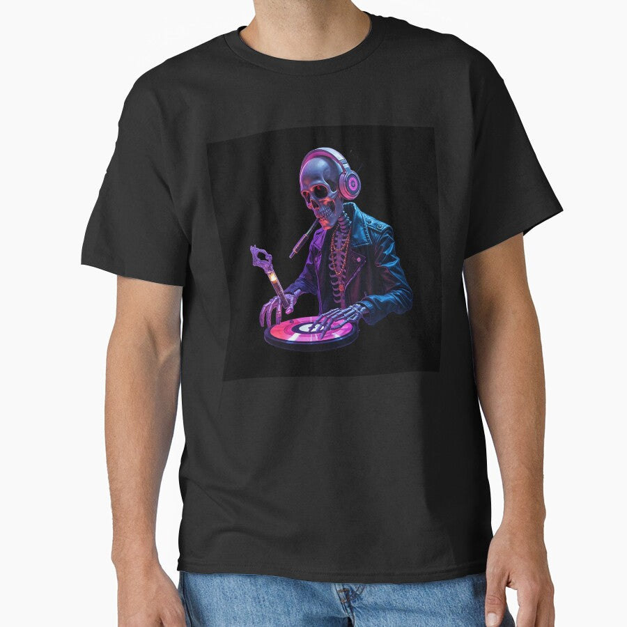 Skull Dj by Joshuasanga76a T-Shirts, Hoodie, Sweatshirt | BlankRebels.com (Image 1)
