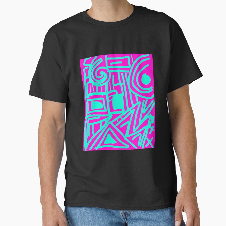 Modern Ethnic Abstract Pattern by UnshieldArt T-Shirts, Hoodie, Sweatshirt | BlankRebels.com (Image 1)