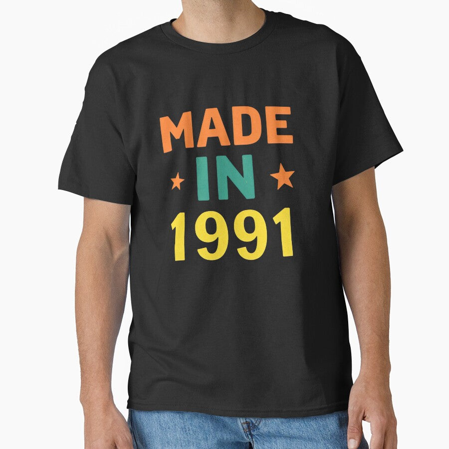 Made In 1991 - Classic Celebration Shirt by slickywitty Hoodie, Sweatshirt | BlankRebels.com (Image 1)