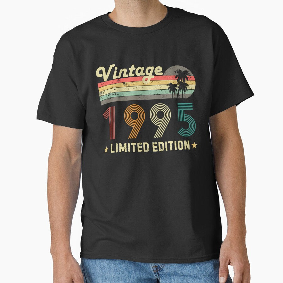 Vintage 1995 Limited Edition Retro Sunset by Adrian Kane T-Shirts, Hoodie, Sweatshirt | BlankRebels.com (Image 1)