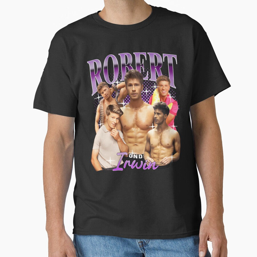 Robert Irwin Vintage by fontinohardy71 T-Shirts, Hoodie, Sweatshirt | BlankRebels.com (Image 1)