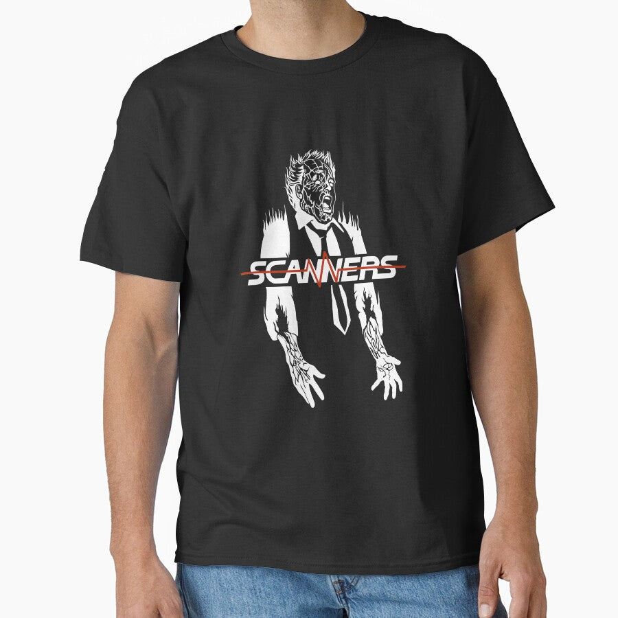 Scanners science fiction 1981 Halloween movie scifi film by ScannersTuyenHo T-Shirts, Hoodie, Sweatshirt (Image 1)