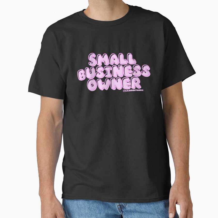Small business owner. 7a | @lilsboobthangs by lilsboobthangs T-Shirts, Hoodie, Sweatshirt | BlankRebels.com (Image 1)