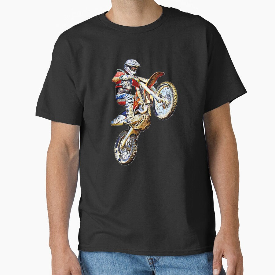 Dirt bike jump or motocross jump mx or motorcycle jump by gut2000 T-Shirts, Hoodie, Sweatshirt | BlankRebels.com (Image 1)