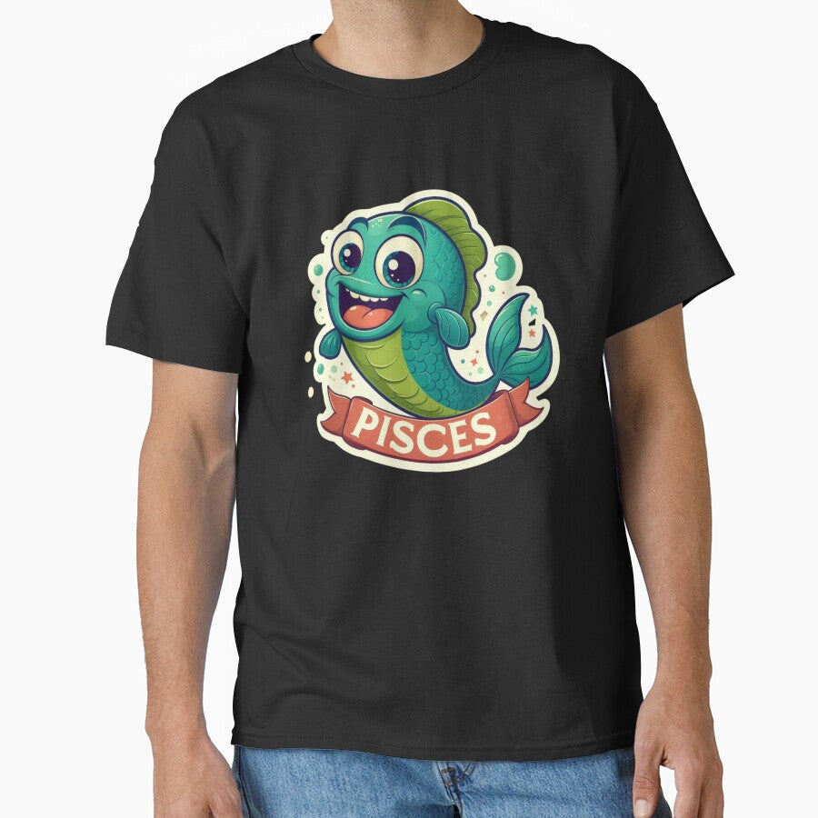 Pisces Vintage – Retro Zodiac Art by EuropeanPrints T-Shirts, Hoodie, Sweatshirt | BlankRebels.com (Image 1)