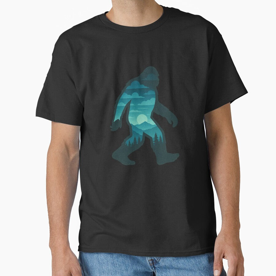 Bigfoot Sunset by Planetporridge T-Shirts, Hoodie, Sweatshirt | BlankRebels.com (Image 1)