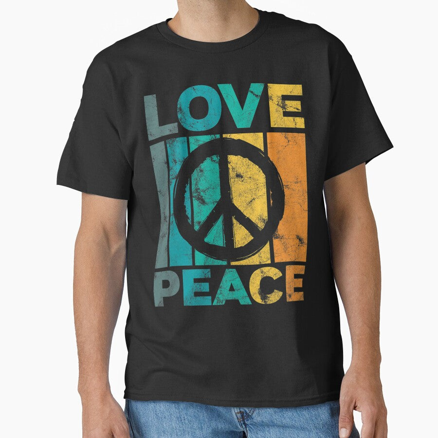Love Peace Freedom Hippie  Idea by SayDalin T-Shirts, Hoodie, Sweatshirt | BlankRebels.com (Image 1)
