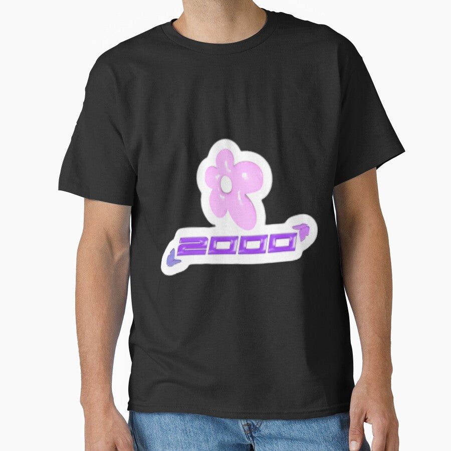 2000s flower icon butterfly text by stickersbyro ☆ T-Shirts, Hoodie, Sweatshirt | BlankRebels.com (Image 1)