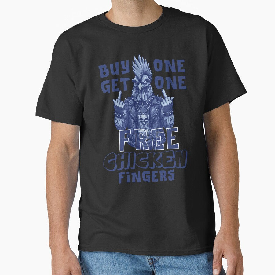 Chicken Fingers - Sarcastic Humor by Chaotic Joy T-Shirts, Hoodie, Sweatshirt | BlankRebels.com (Image 1)