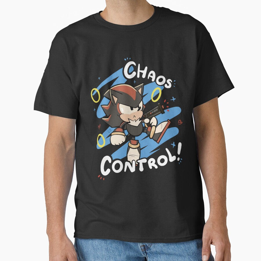 Shadow the Hedgehog  Classic T-Shirt by traceyjamiedap Hoodie, Sweatshirt | BlankRebels.com (Image 1)
